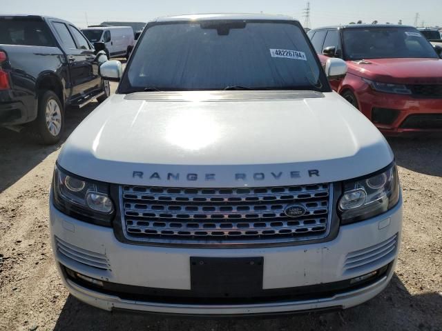 2016 Land Rover Range Rover HSE