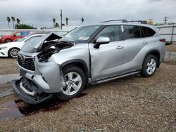 Salvage cars for sale from Copart Mercedes, TX: 2022 Toyota Highlander L