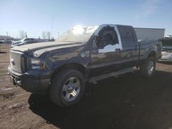 Salvage cars for sale from Copart Rocky View County, AB: 2007 Ford F350 SRW Super Duty