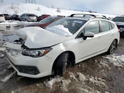 Subaru salvage cars for sale: 2020 Subaru Impreza Premium
