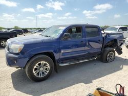 Salvage cars for sale from Copart San Antonio, TX: 2015 Toyota Tacoma Double Cab Prerunner