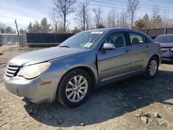 Salvage cars for sale at Waldorf, MD auction: 2010 Chrysler Sebring Limited