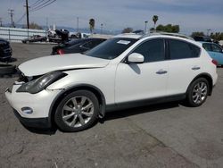 Salvage cars for sale at Colton, CA auction: 2008 Infiniti EX35 Base