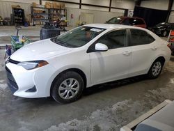 2019 Toyota Corolla L en venta en Byron, GA