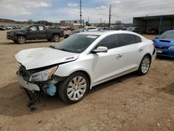 Salvage cars for sale at Colorado Springs, CO auction: 2016 Buick Lacrosse