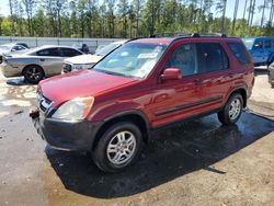 Salvage cars for sale from Copart Harleyville, SC: 2003 Honda CR-V EX