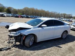 Salvage cars for sale at Conway, AR auction: 2015 Chrysler 200 Limited