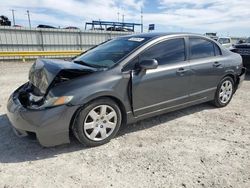 Honda Civic LX salvage cars for sale: 2010 Honda Civic LX