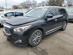 Salvage cars for sale at Moraine, OH auction: 2015 Infiniti QX60