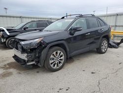 Salvage cars for sale at Dyer, IN auction: 2022 Toyota Rav4 Limited
