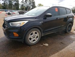 Salvage cars for sale from Copart Longview, TX: 2017 Ford Escape S