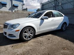 Mercedes-Benz salvage cars for sale: 2013 Mercedes-Benz C 300 4matic