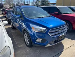 Salvage cars for sale at Lebanon, TN auction: 2018 Ford Escape SE