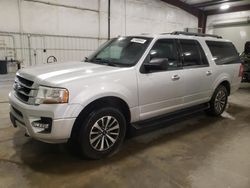 Ford Expedition salvage cars for sale: 2017 Ford Expedition EL XLT