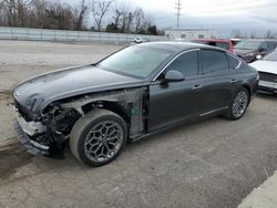 Salvage cars for sale at Cahokia Heights, IL auction: 2022 Genesis G80 Base