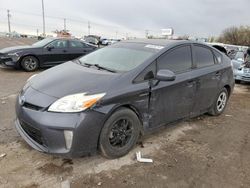 Salvage cars for sale from Copart Oklahoma City, OK: 2015 Toyota Prius