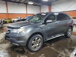 Salvage cars for sale from Copart Rocky View County, AB: 2009 Acura MDX Technology