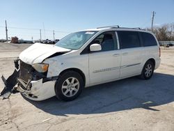 Salvage cars for sale at Oklahoma City, OK auction: 2012 Chrysler Town & Country Touring