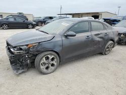 Salvage cars for sale from Copart Temple, TX: 2021 KIA Forte FE