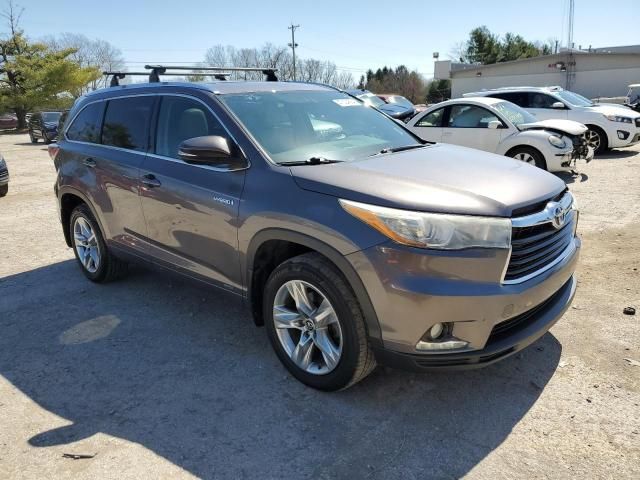 2016 Toyota Highlander Hybrid Limited