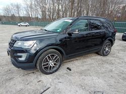 Ford salvage cars for sale: 2017 Ford Explorer Sport