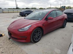 Vehiculos salvage en venta de Copart San Antonio, TX: 2021 Tesla Model 3