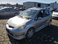 Salvage cars for sale at Vallejo, CA auction: 2008 Honda FIT Sport