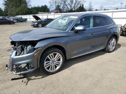 Salvage cars for sale from Copart Finksburg, MD: 2018 Audi Q5 Prestige