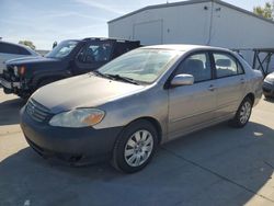 Toyota Corolla salvage cars for sale: 2003 Toyota Corolla CE