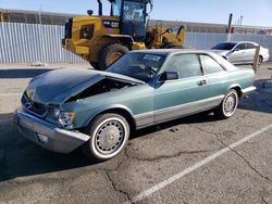 Salvage cars for sale from Copart Van Nuys, CA: 1984 Mercedes-Benz 500 SEC