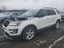 Salvage cars for sale at Des Moines, IA auction: 2016 Ford Explorer XLT