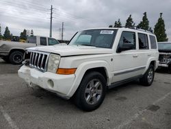 Jeep Commander salvage cars for sale: 2007 Jeep Commander Limited