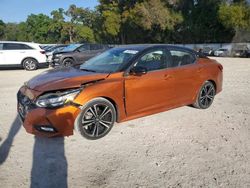 Nissan Sentra SR salvage cars for sale: 2020 Nissan Sentra SR