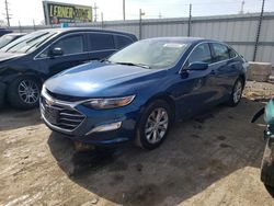 Salvage cars for sale from Copart Chicago Heights, IL: 2019 Chevrolet Malibu LT