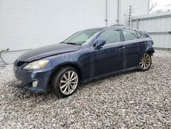 Salvage cars for sale at Columbus, OH auction: 2006 Lexus IS 250