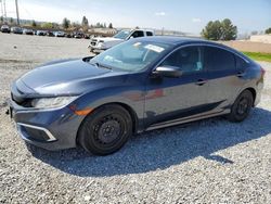 Salvage cars for sale from Copart Mentone, CA: 2020 Honda Civic LX