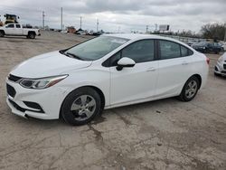 Chevrolet Cruze LS salvage cars for sale: 2018 Chevrolet Cruze LS