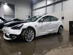 Tesla Model 3 Vehiculos salvage en venta: 2019 Tesla Model 3