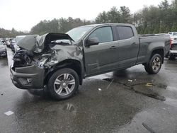 Salvage cars for sale from Copart Exeter, RI: 2018 Chevrolet Colorado LT