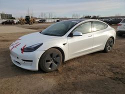 Tesla salvage cars for sale: 2022 Tesla Model 3