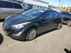 Salvage cars for sale at New Britain, CT auction: 2015 Hyundai Elantra SE