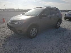 Salvage cars for sale from Copart New Braunfels, TX: 2015 Toyota Rav4 LE