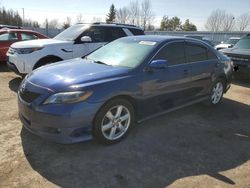 Toyota Camry CE salvage cars for sale: 2007 Toyota Camry CE