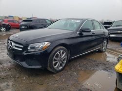 Mercedes-Benz salvage cars for sale: 2017 Mercedes-Benz C 300 4matic