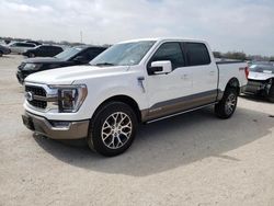 Salvage cars for sale from Copart San Antonio, TX: 2023 Ford F150 Supercrew