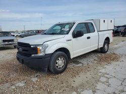 Salvage cars for sale from Copart New Braunfels, TX: 2018 Ford F150 Super Cab