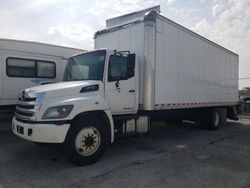 Salvage trucks for sale at Dyer, IN auction: 2017 Hino 258 268