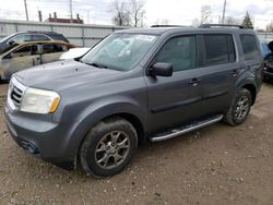 Vehiculos salvage en venta de Copart Lansing, MI: 2013 Honda Pilot LX