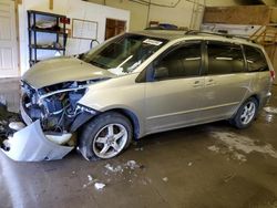 Salvage cars for sale from Copart Ham Lake, MN: 2006 Toyota Sienna CE