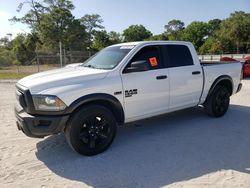 Salvage cars for sale from Copart Fort Pierce, FL: 2021 Dodge RAM 1500 Classic SLT